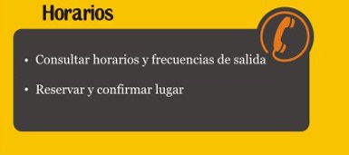 horarios